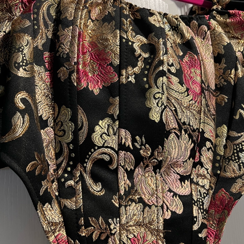 Floral corset